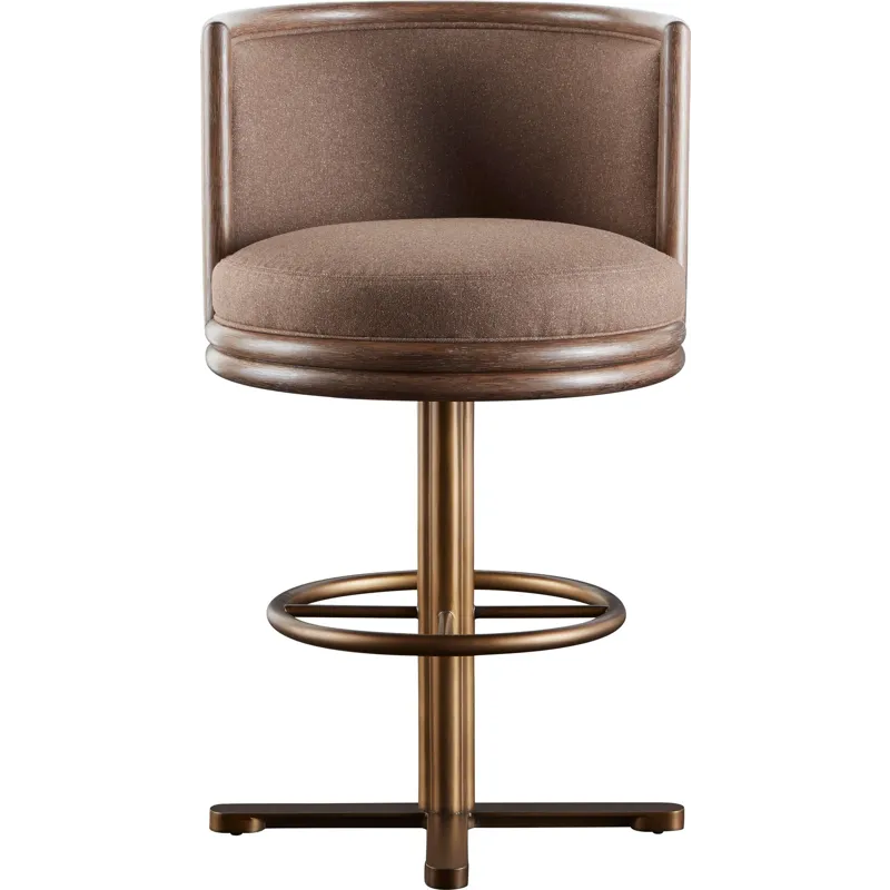 Barbara Barry Canyon Barstool - Warm Bronze