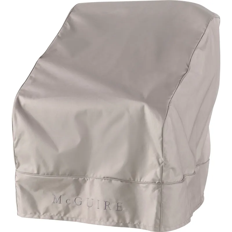 McGuire Originals 25" x 34.5" Slipper Chair Cover