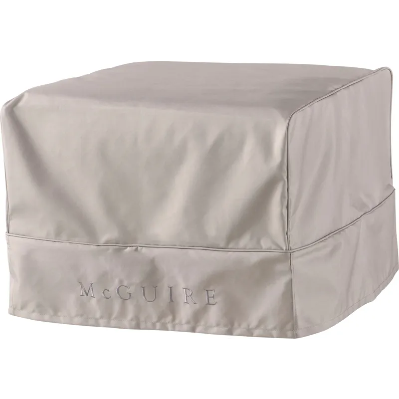 McGuire Originals 25" Square Ottoman Cover