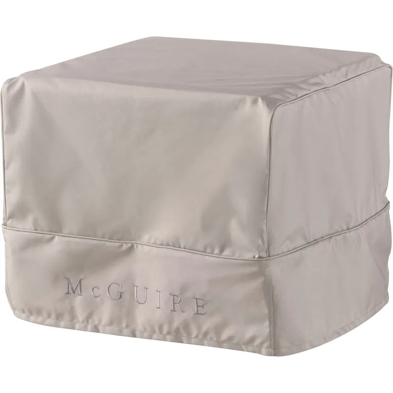 McGuire Originals 22" Square Side Table Cover