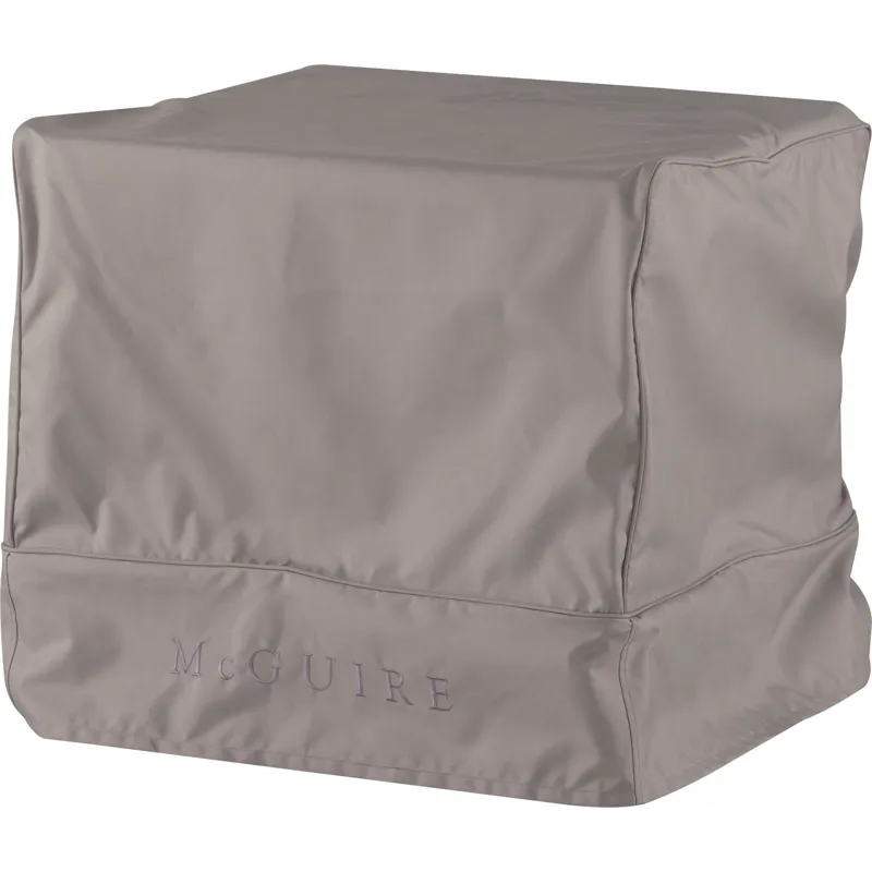 McGuire Originals 26" Square Side Table Cover - Tall