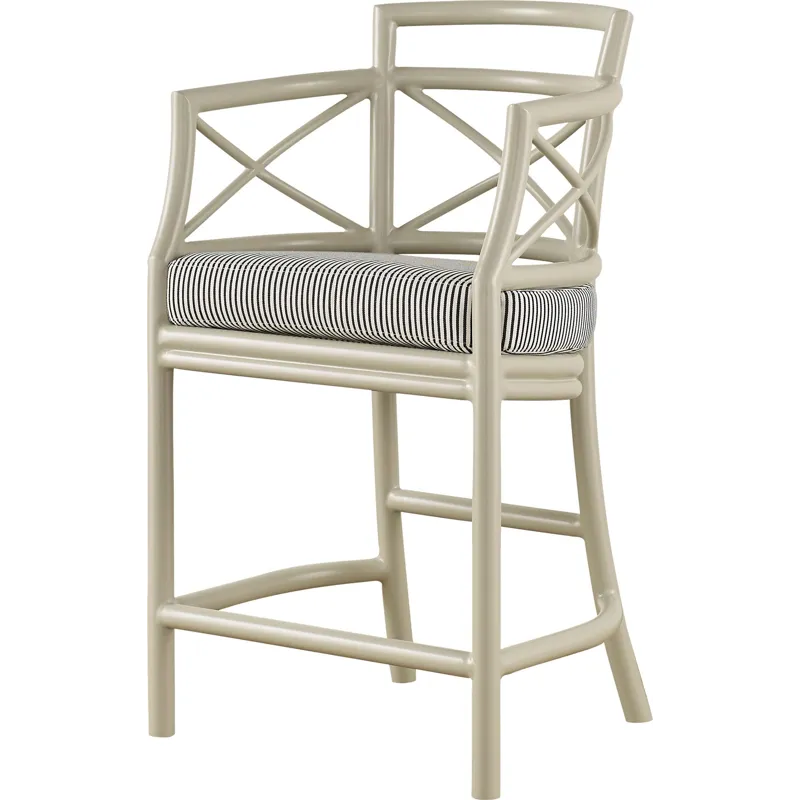 Gondola Outdoor Arm Counter Stool