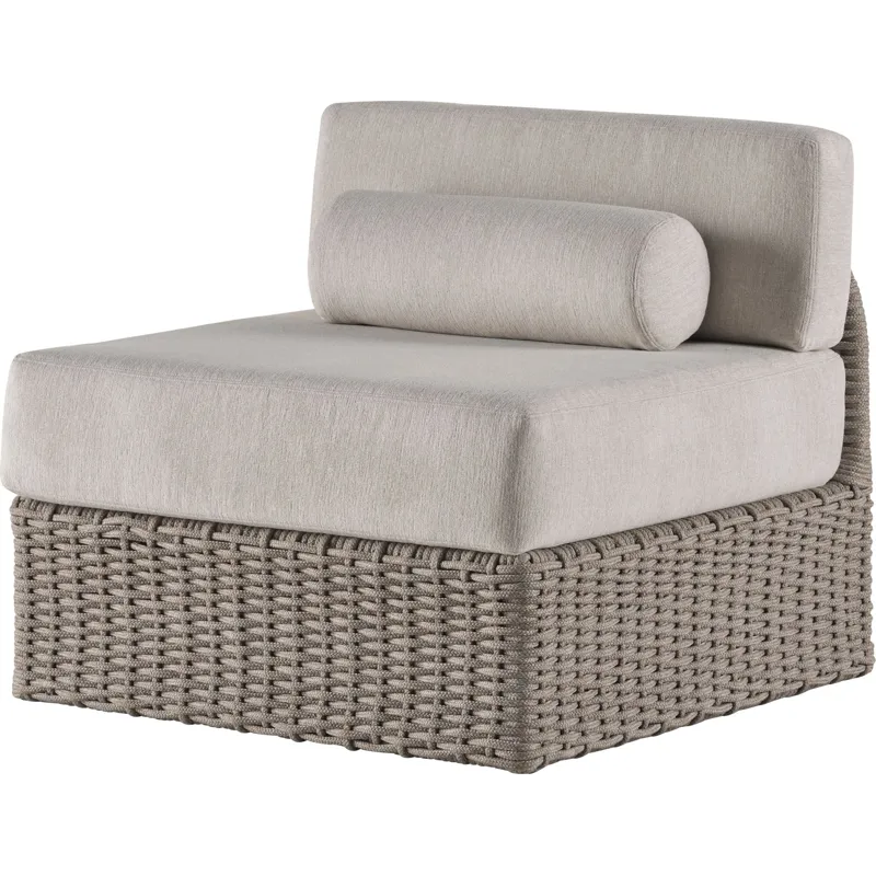 Laura Kirar Cuerda Armless Chair