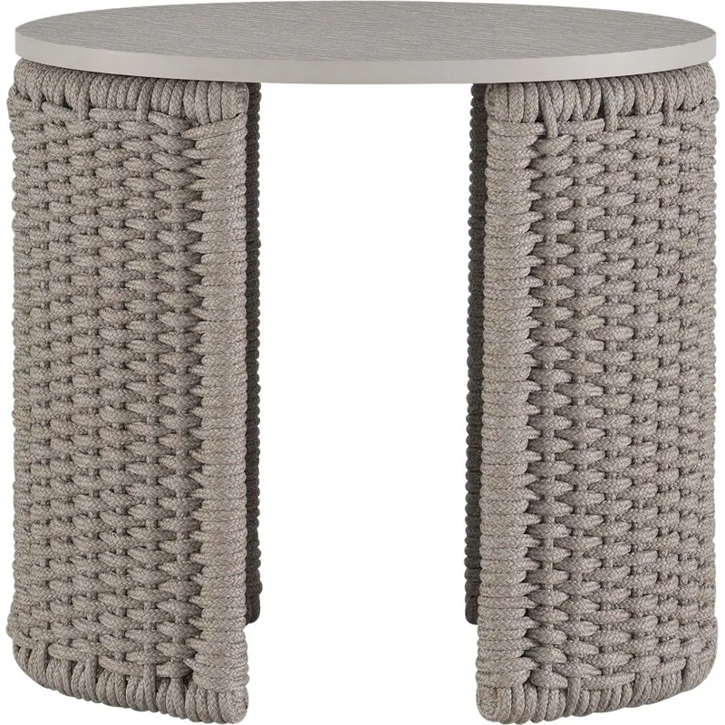 Laura Kirar Cuerda Oval End Table