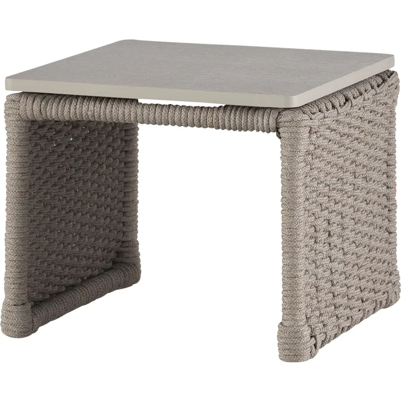 Laura Kirar Cuerda Square End Table