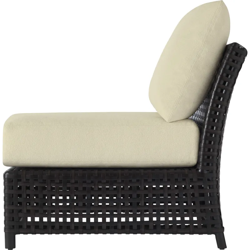 Antalya Outdoor Sectional Slipper Chair