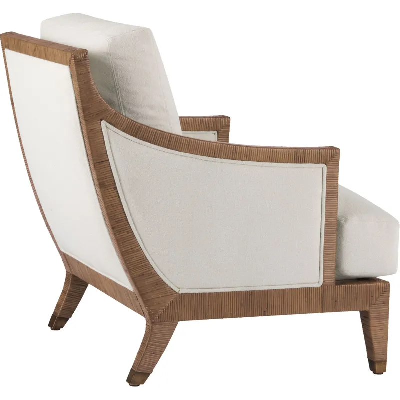 McGuire Originals St. Germain Upholstered Lounge Chair