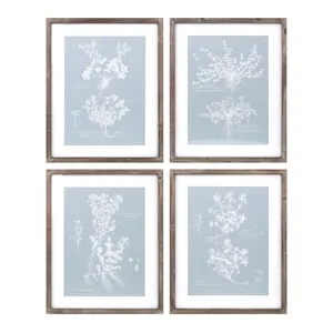 BLUE/WHITE ASRT FLORAL PRINT X