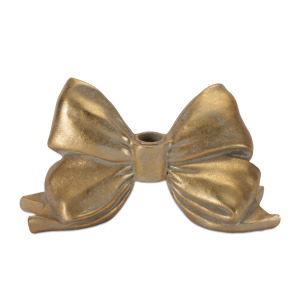 Bow Taper Candle Holder