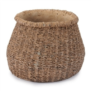 6'' Cement & Rope Pot