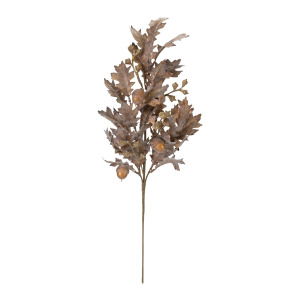 Fall Oak Leaf Acorn Spray