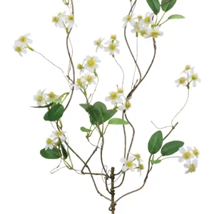 Mini White Daisys On A Branch