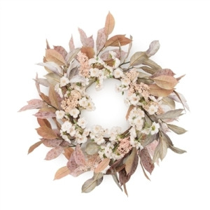 24'' Foliage Blossom Wreath