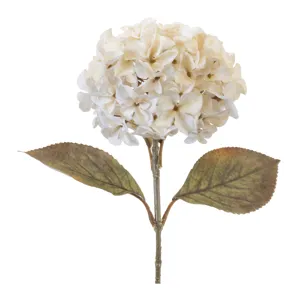 26.5'' White Hydrangea Stem