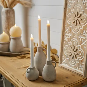 Fia Wick Taper Candle Set