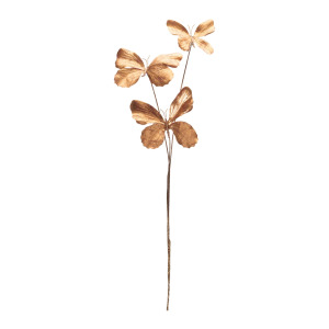 27'' Pink Butterfly Spray