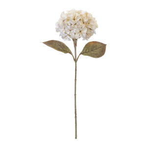 26.5'' White Hydrangea Stem