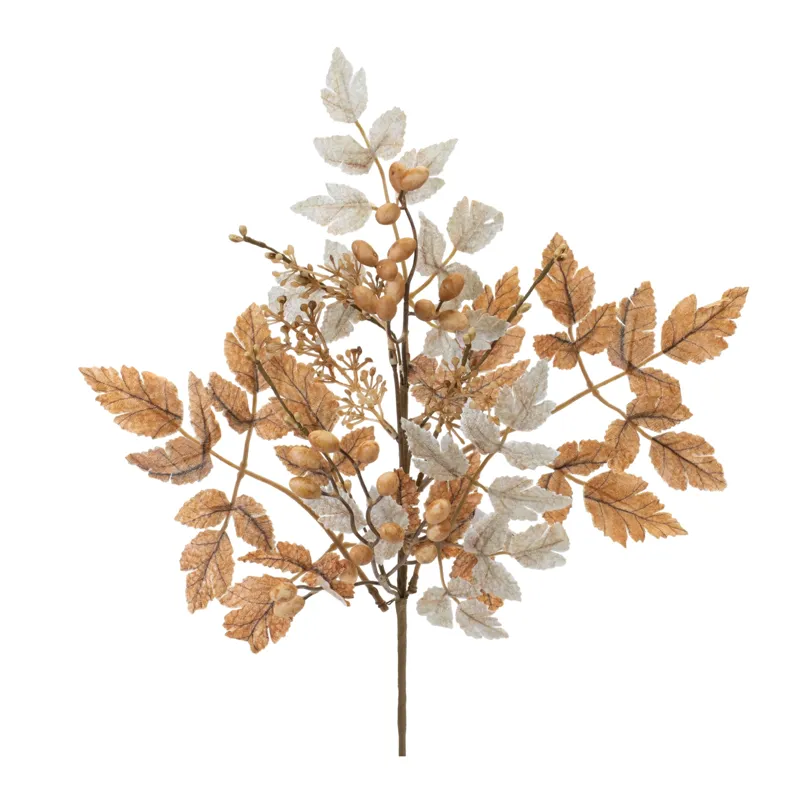 21'' Fall Leaf Spray