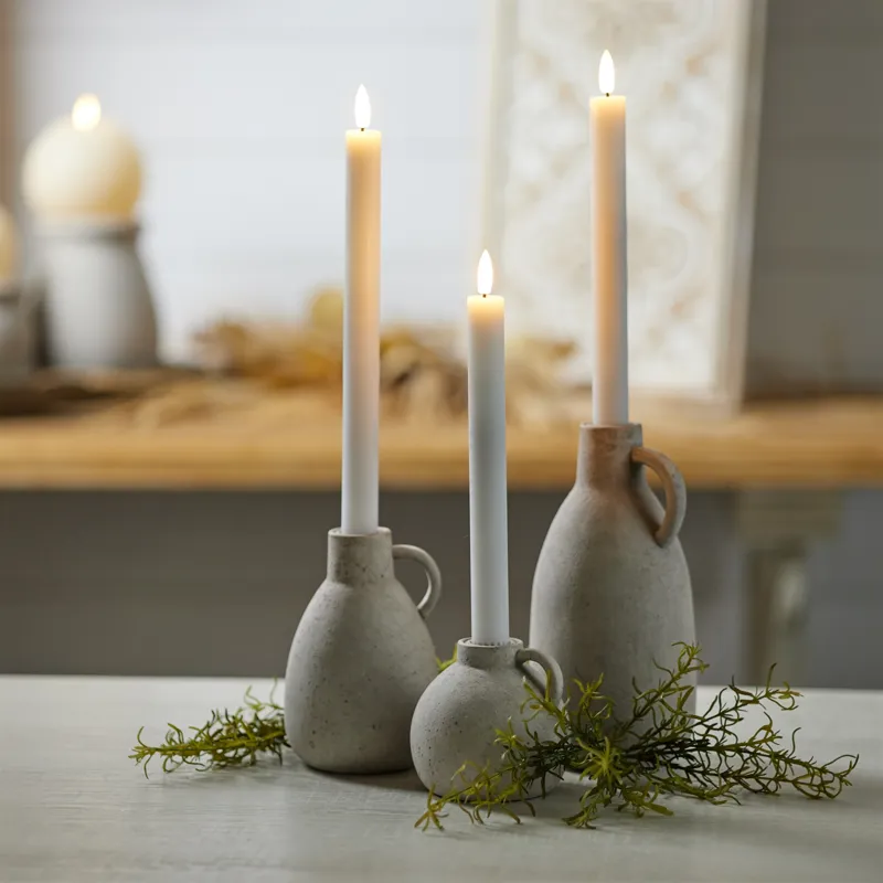 Fia Wick Taper Candle Set