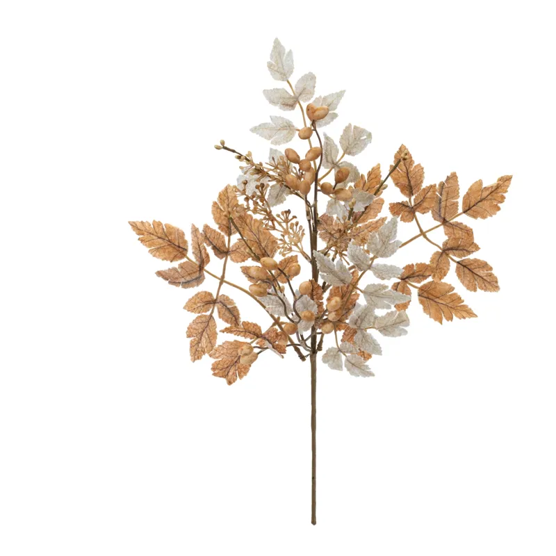 21'' Fall Leaf Spray