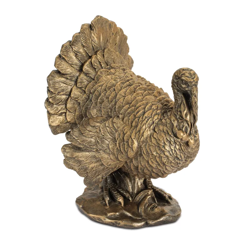Antique. Gold Turkey