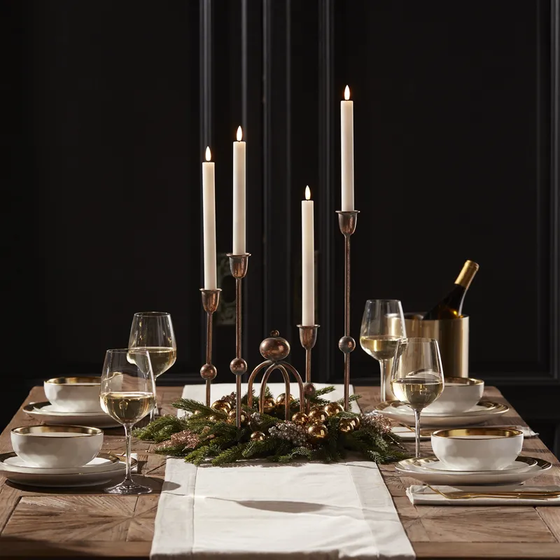 Brass Taper Candle Holder