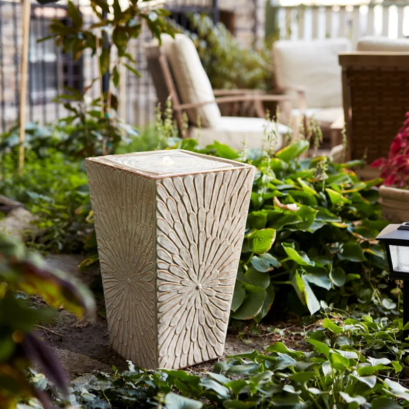 Ceramic Fountain WITH Light