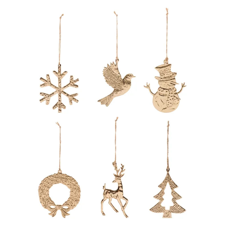 Asrtd Aluminmum Ornaments