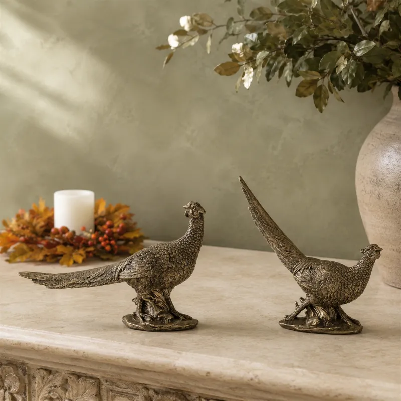 Antique. Gold Pheasant Asrtd**