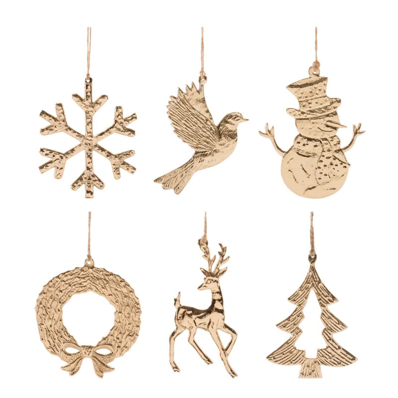 Asrtd Aluminmum Ornaments