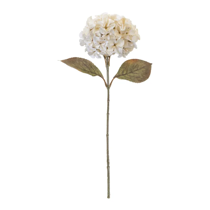 26.5'' White Hydrangea Stem