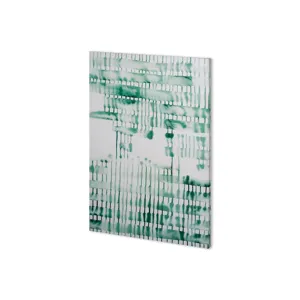 Barred II by Grace Popp a Hand Embellished Textured Canvas