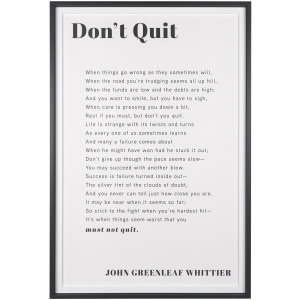 Don't Quit