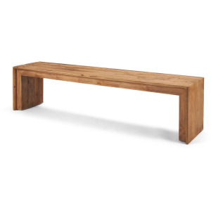 Tahira Rectangular Recycled Wooden Bench