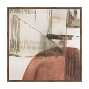 Echoes in Balance I by Mercana Studio Hand Embelished Textured Framed Canvas Artwork