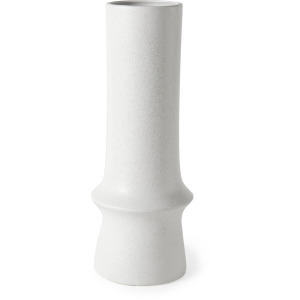 Laforge Large White Ceramic Vase