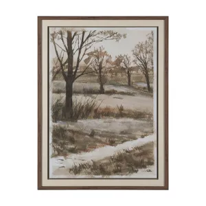 Meadow Memories I by Mercana Studio Hand Embelished Framed Artwork Matted under Glass