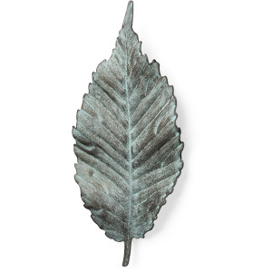 Brattea 12H Small Metal Leaf Wall Art