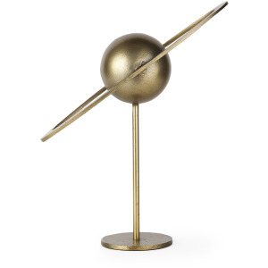 Atlas Gold Metal Solar System Ornament