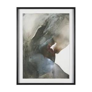 Ediface III by Ira Havuka Hand Embelished Textured Framed Artwork Matted under Glass