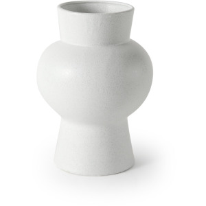 Laforge Medium White Ceramic Vase