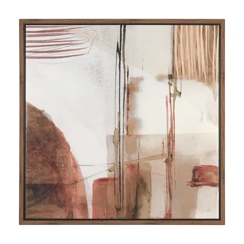 Echoes in Balance II by Mercana Studio Hand Embelished Textured Framed Canvas Artwork