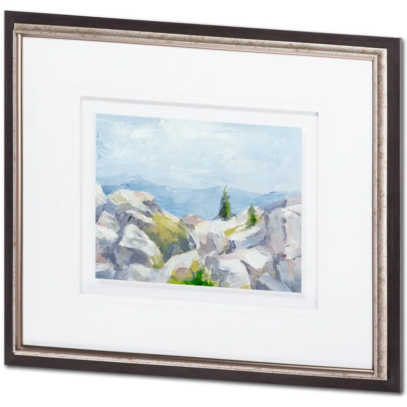 Impasto Mountainside III