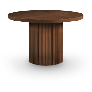 Belinda 48" Beech Wood And Oak Veneer Dining Table