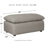 Nandero Oversized Ottoman