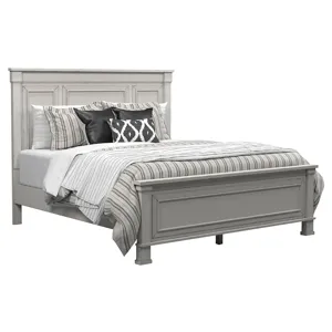 Jennily Queen Panel Bed with Dresser and Mirror