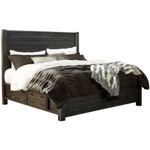 Hillcott King Upholstered Bed - B798B4 | Ashley HomeStore