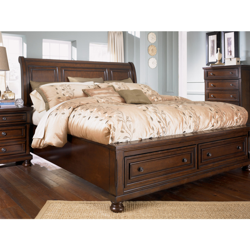 Porter California King Sleigh Bed by Millennium by Ashley