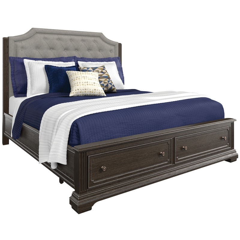 Mikalene King California Upholstered Panel Headboard By
