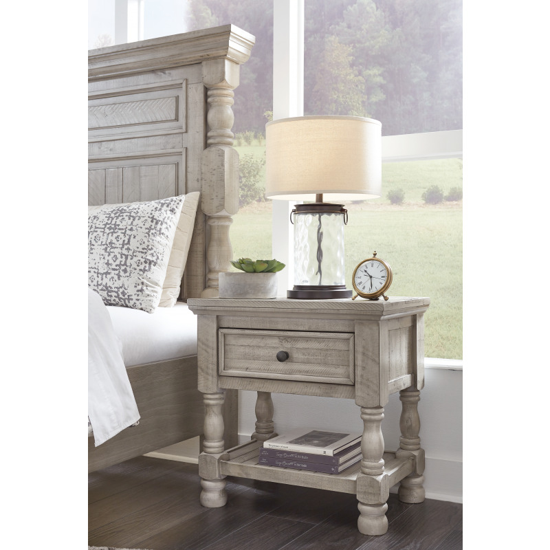 Harrastone Nightstand B81691 by Millennium by Ashley at MillerHome Furniture & Mattress